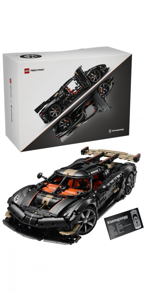 Bricks Technic 42232 Koenigsegg Sadairs Spear Megacar