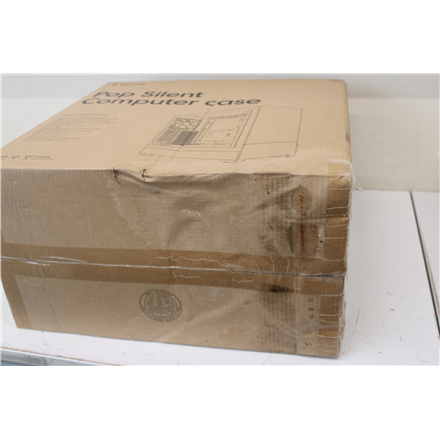 SALE OUT. Fractal Design Pop Silent Black TG Clear Tint | SALE OUT. Fractal Design Pop Silent | Side window | Black TG C
