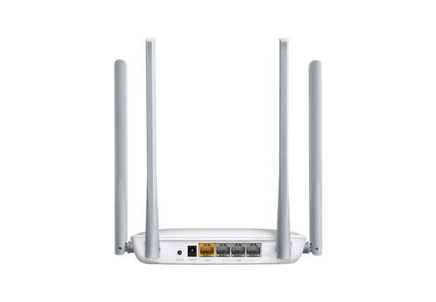 Wireless Router MERCUSYS Wireless Router 300 Mbps IEEE 802.11b IEEE 802.11g IEEE 802.11n 1 WAN 3x10/100M LAN \ WAN ports 4 Number of antennas 4 MW325R