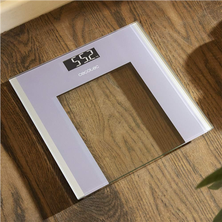 Cecotec Bathroom Scales | Surface Precision Healthy | Maximum weight (capacity) 180 | Grey/Transparent