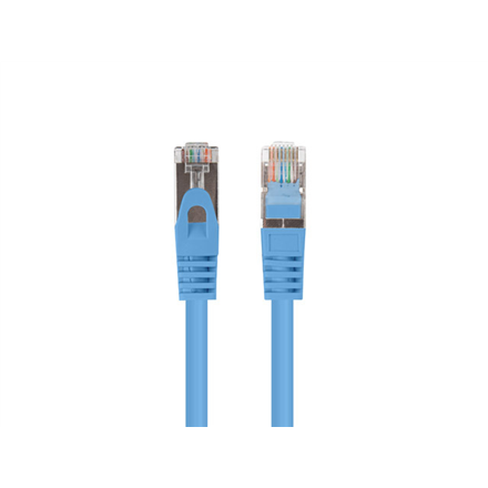 Lanberg Patchcord CAT.6 FTP 1.5M fluke passed 10-pack, Blue | PCF6-20CC-0150-B