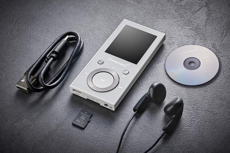MP3 PLAYER 64GB WHITE/3717492 INTENSO