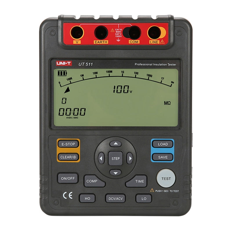 Uni-T UT511 High-Voltage Insulation Resistance Tester - Image 1