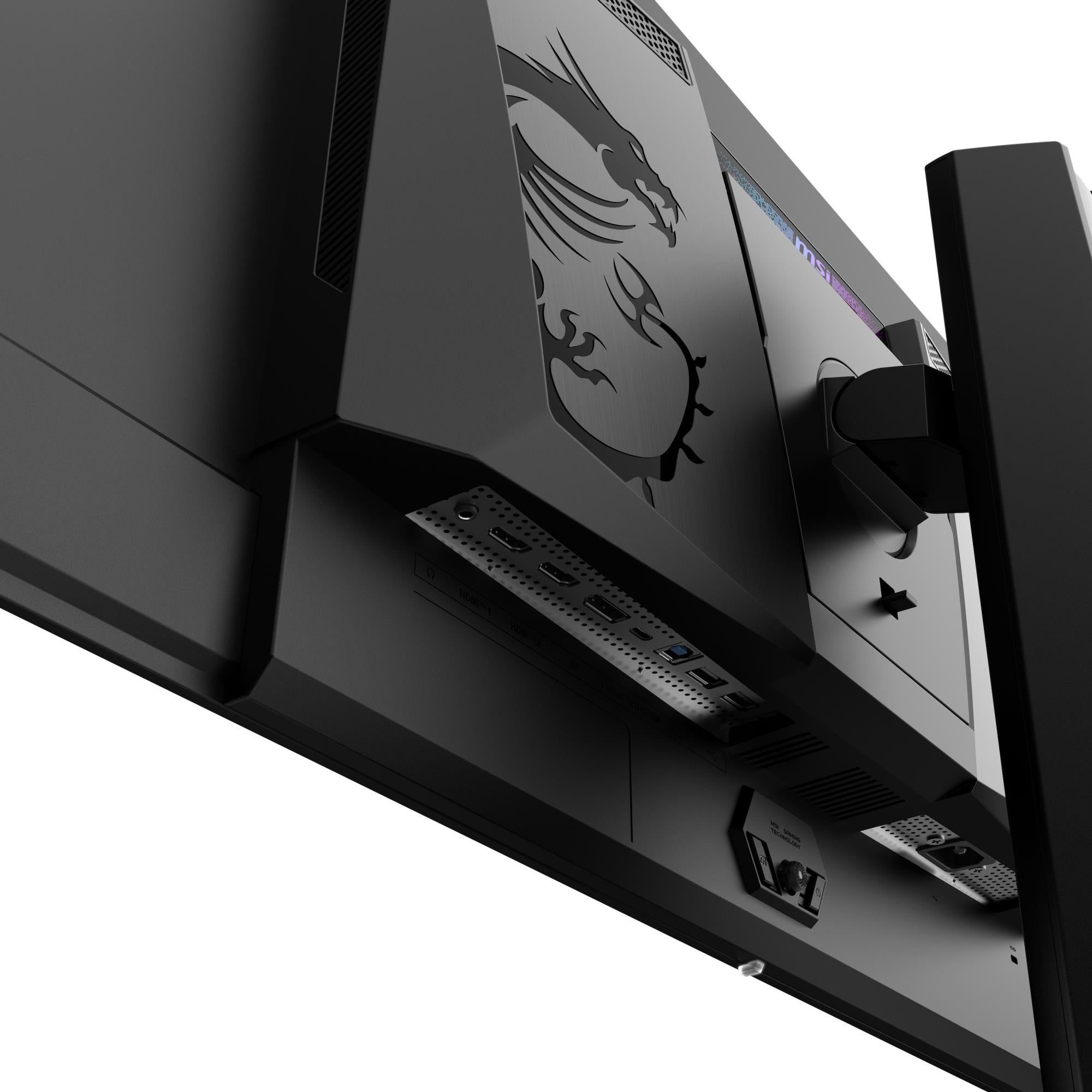 Monitor MSI 31.5" Gaming/4K Panel QD-OLED 3840x2160 16:9 Matte 0.03 ms Swivel Pivot Height adjustable Tilt Colour Black MPG321URXQD-OLED