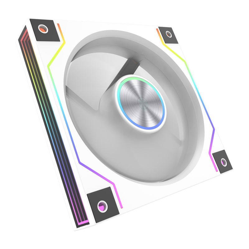 DarkFlash DM20 LINE Cooling Fan (White) - Image 3