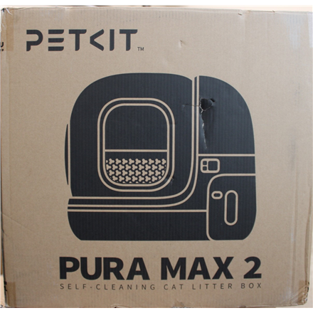 SALE OUT. | PETKIT | Automatic Cat Litter Box | Pura MAX 2 | 480 x 480 x 520 cm | White | DAMAGED PACKAGING | 22 month(s