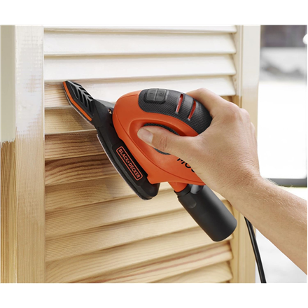 BLACK & DECKER Triangular sander BEW230BC-QS | 55 W