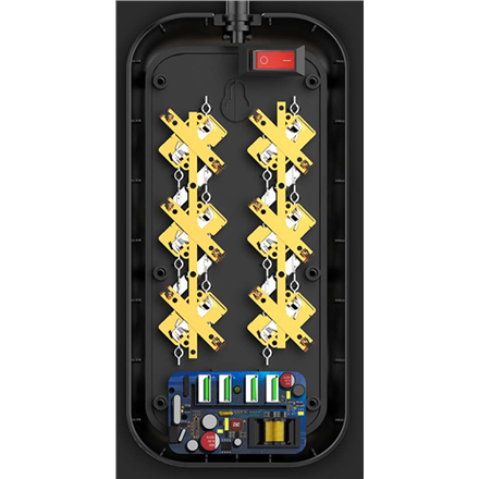 ColorWay | 10 A | Power Socket | CW-CHE64B | 17 W