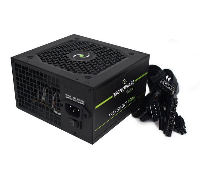 Power Supply TECNOWARE FREE SILENT 500W ATX PC 180 - 264 V 500 W FAL506FS12B