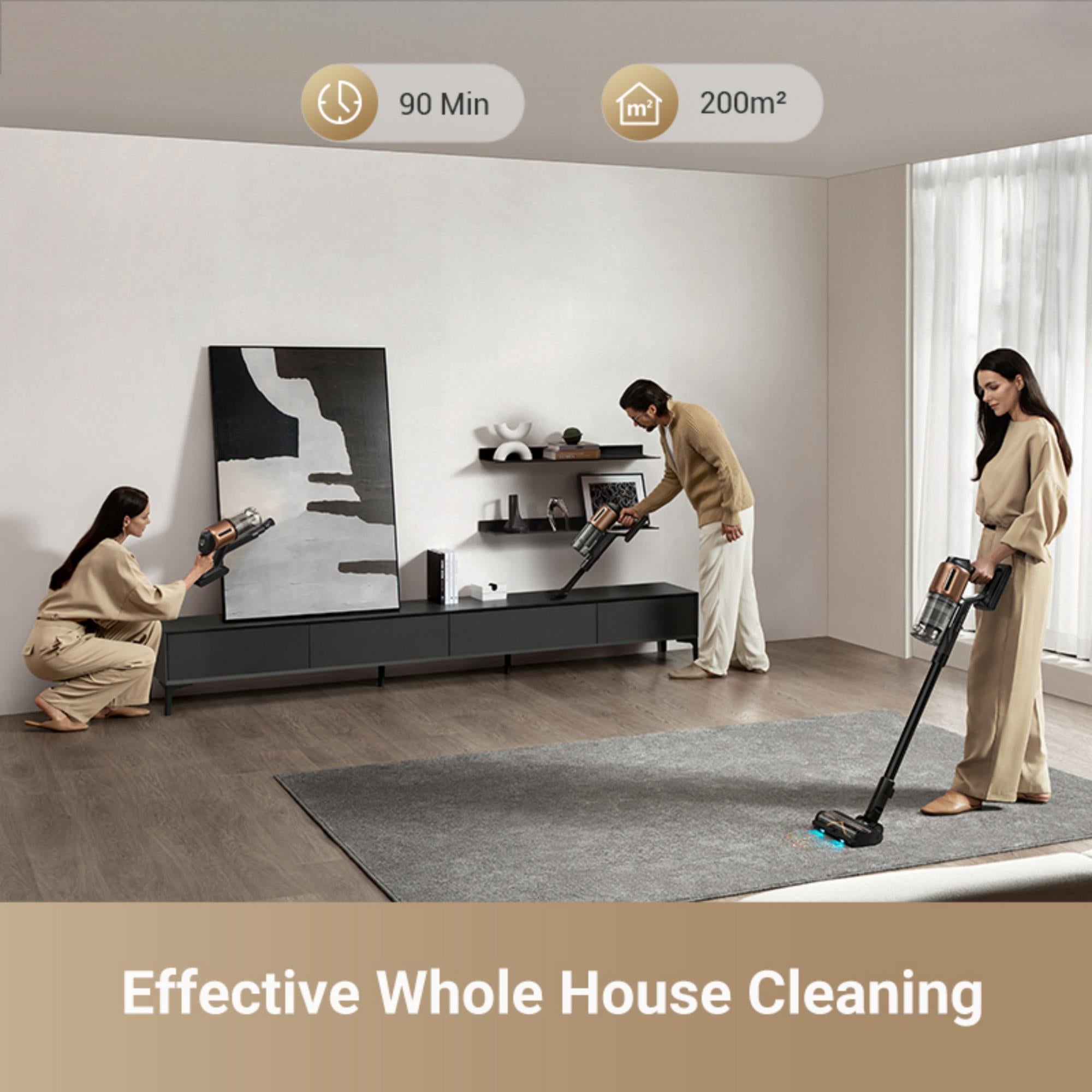 Vacuum Cleaner DREAME Z20 Dry 2-in-1 stick vacuum Black/Copper Bagless Battery Suction power 28000 Pa 2.2 kg VZV16A