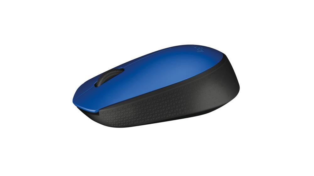 MOUSE USB OPTICAL WRL M171/BLUE 910-004640 LOGITECH