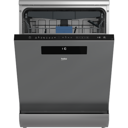BEKO Dishwasher | DEN48530X | Freestanding | Width 60 cm | Number of place settings 15 | Number of programs 8 | Energy e
