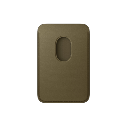 APPLE iPhone FineWoven Wallet with MagSafe - Dark Olive | Apple
