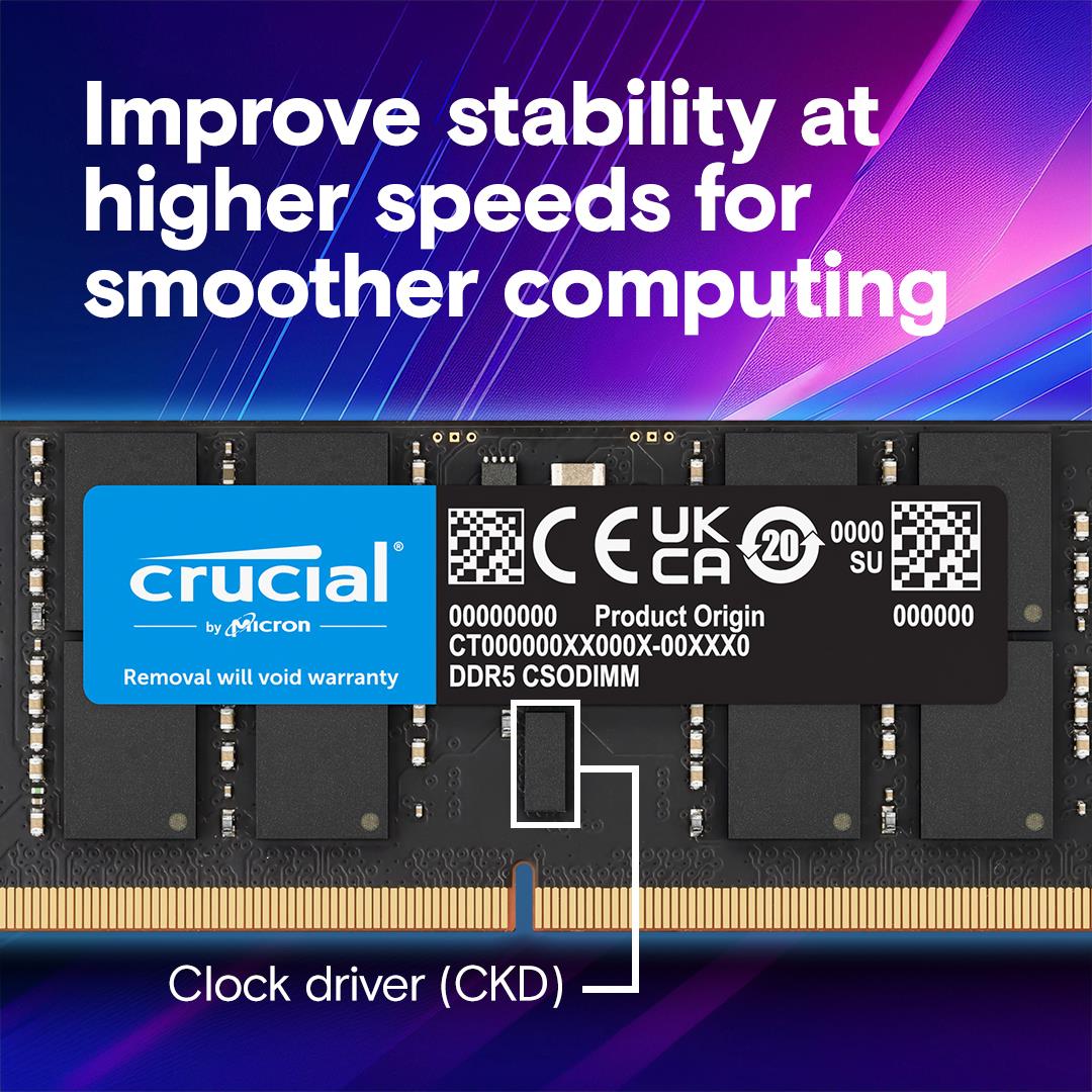 NB MEMORY 32GB DDR5-6400/CT32G64C52CS5 CRUCIAL