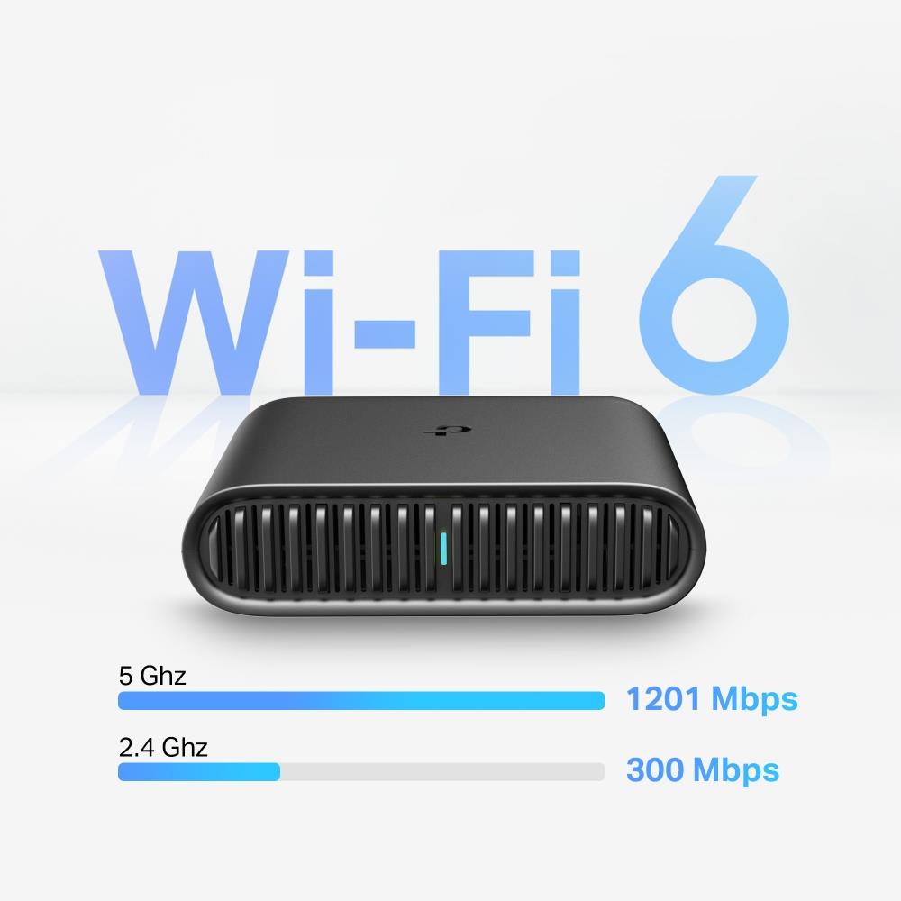 Wireless Router TP-LINK Wireless Router 1500 Mbps Wi-Fi 6 USB 2.0 1x10/100/1000M 1x10/100/1000M TL-WR1502X