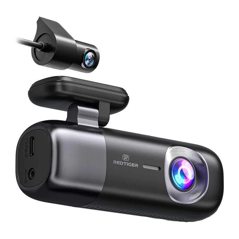 REDTIGER F9 WiFi 4K + 1080p Dash Cam - Image 2