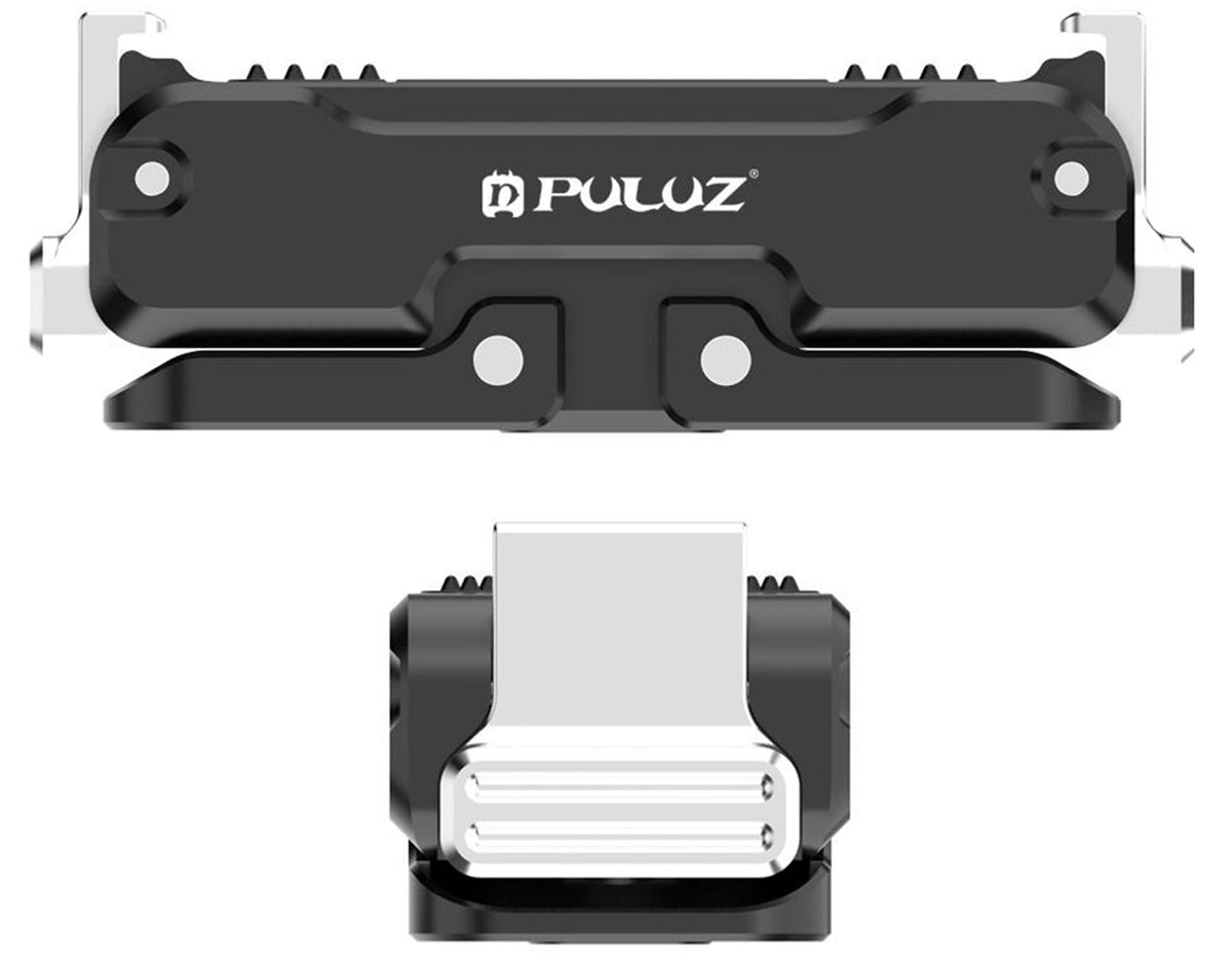 PULUZ Magnetic Metal Holder for DJI Osmo Nano (Black) - Image 3