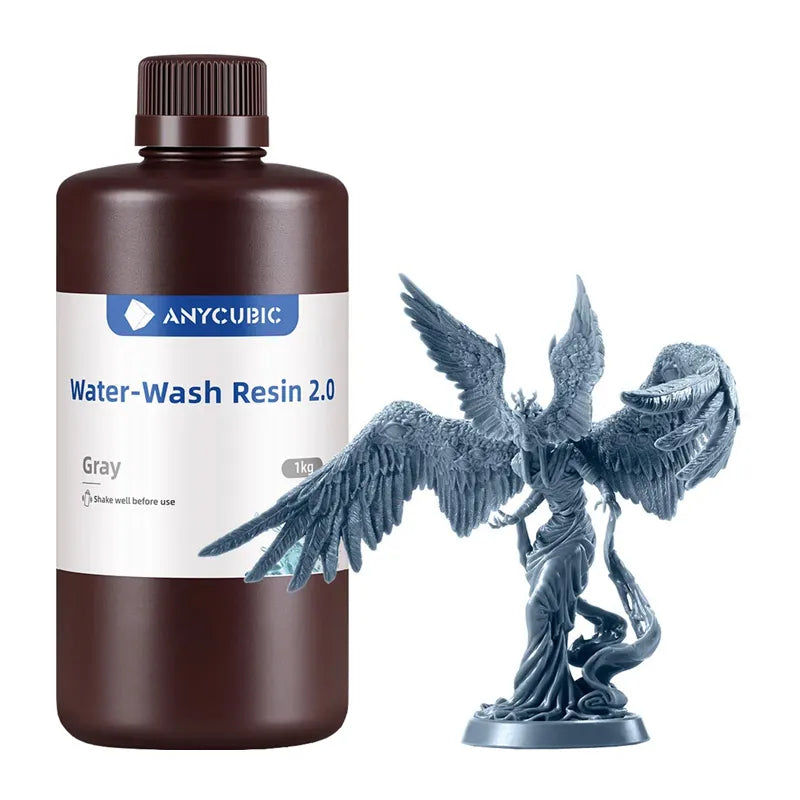 ANYCUBIC Water-Wash Resin 2.0 (gray) - Image 1