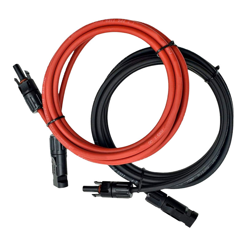 Set 2x Extension cable for solar panels APV MC4 2m - Image 1