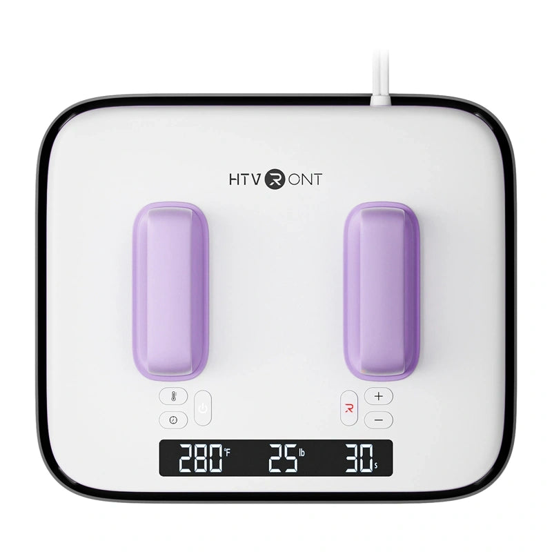 HTVRONT HPS07 Heat Transfer Press (Purple) - Image 1