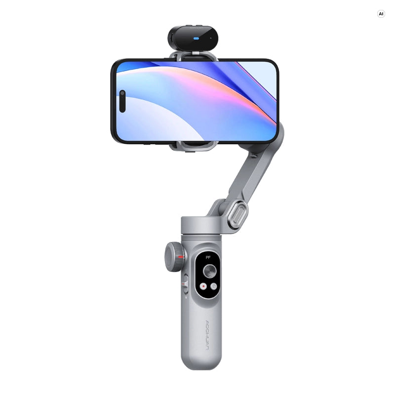 AOCHUAN X Pro Gimbal with AI Sensors (Gray) - Image 3