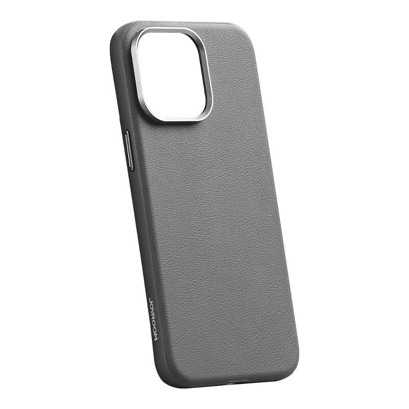 Magnetic protective phone case Joyroom JR-BP007 for iPhone 15 Pro Max (gray) - Image 1