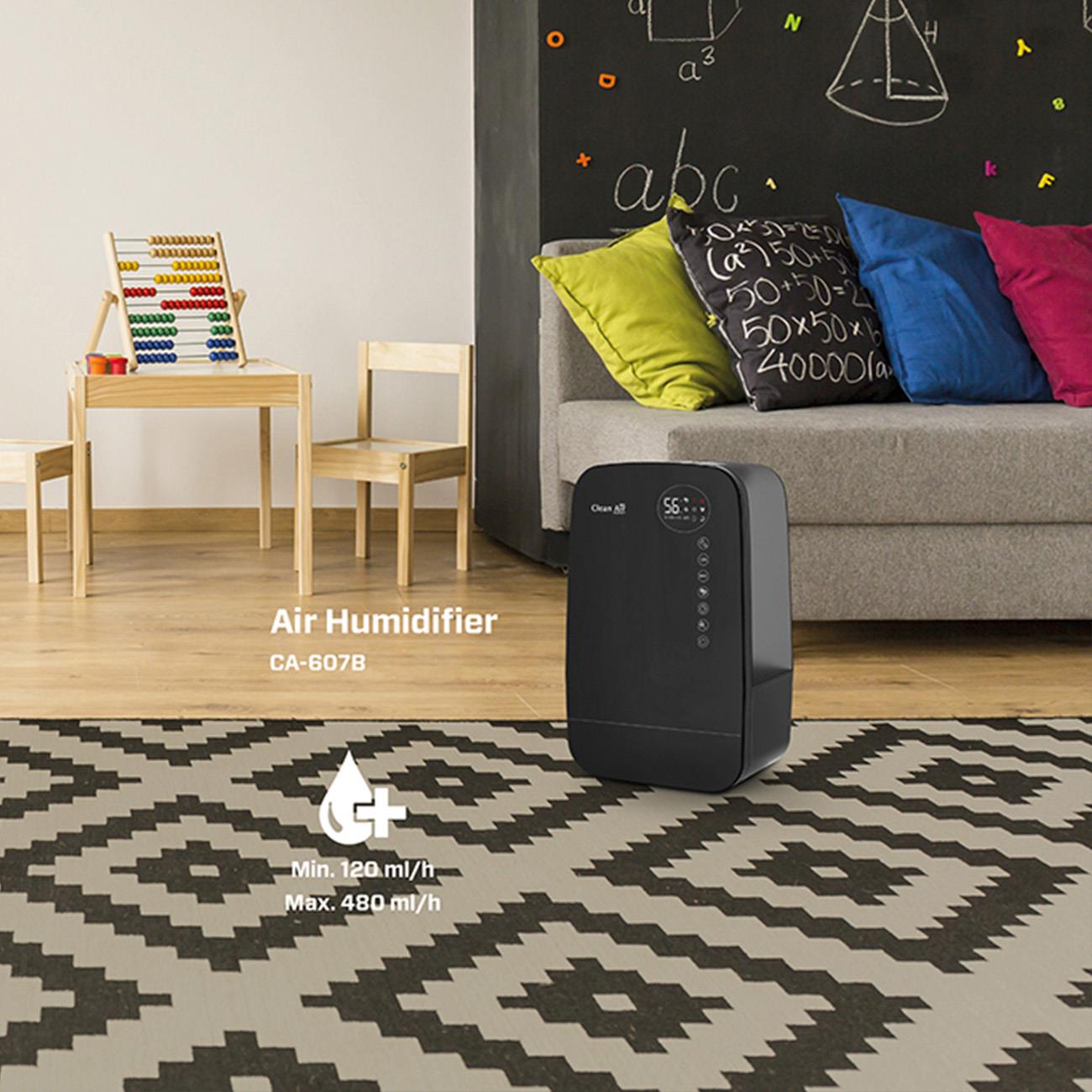 HUMIDIFIER WITH IONIZER/CA-607B CLEAN AIR OPTIMA