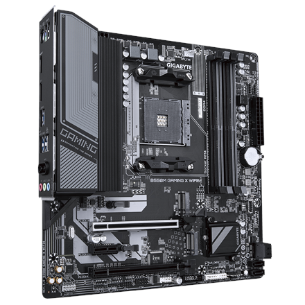 Gigabyte B550M GAMING X WIFI6 | Processor family AMD | Processor socket AM4 | DDR4 DIMM | Supported hard disk drive inte