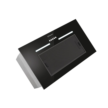 Candy | Hood | CPY5MBG | Canopy | Energy efficiency class C | Width 52 cm | 298 m³/h | Mechanical control | LED | Black 