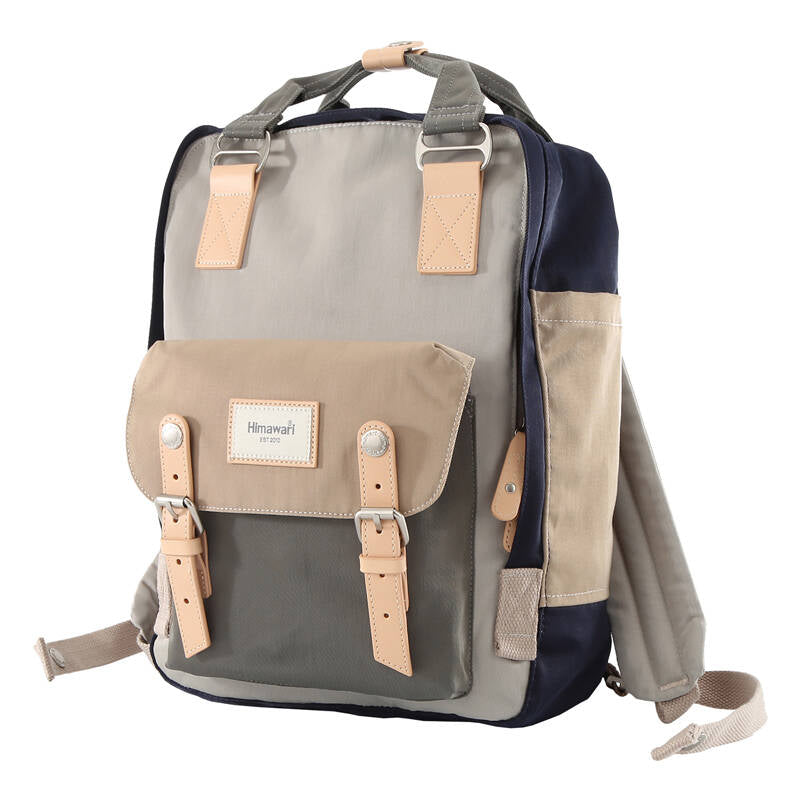 Himawari 188L 14'' laptop backpack (gray-beige) - Image 2