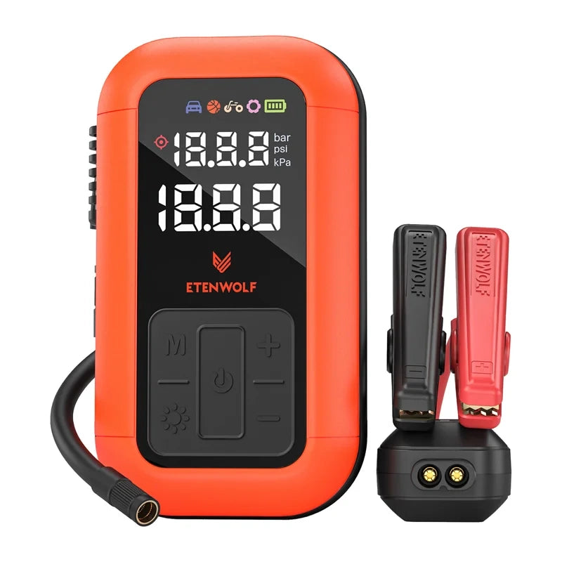 Etenwolf X6 Pro Car Air Compressor, 11.03 bar, 8000 mAh - Image 1