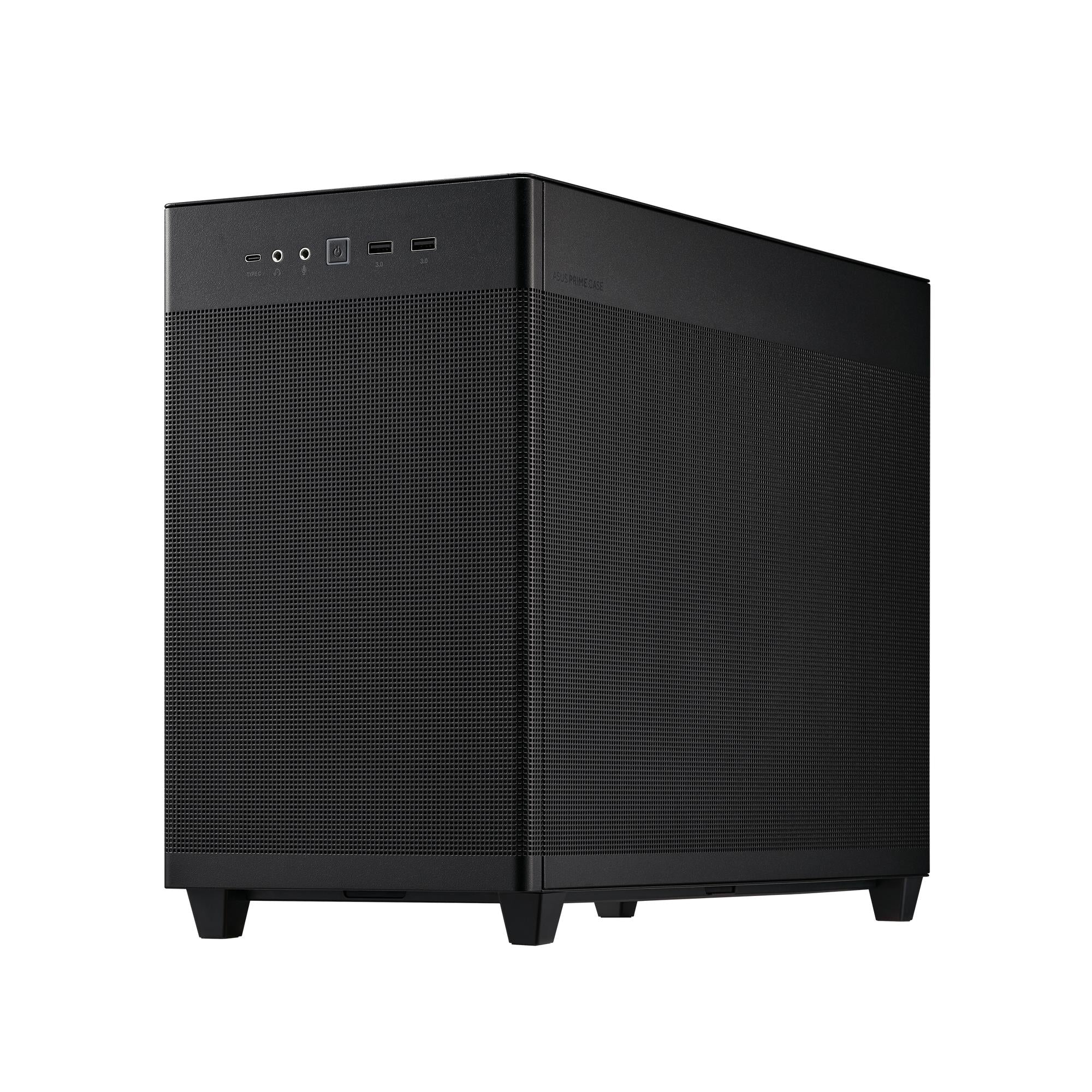 Case ASUS Prime AP201 MiniTower Not included MicroATX MiniITX Colour Black PRIMEAP201