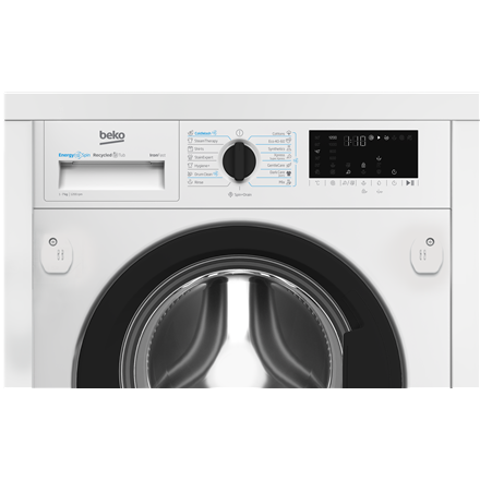 BEKO | Washing machine | B3WBT671415W | Energy efficiency class A | Front loading | Washing capacity 7 kg | 1200 RPM | D