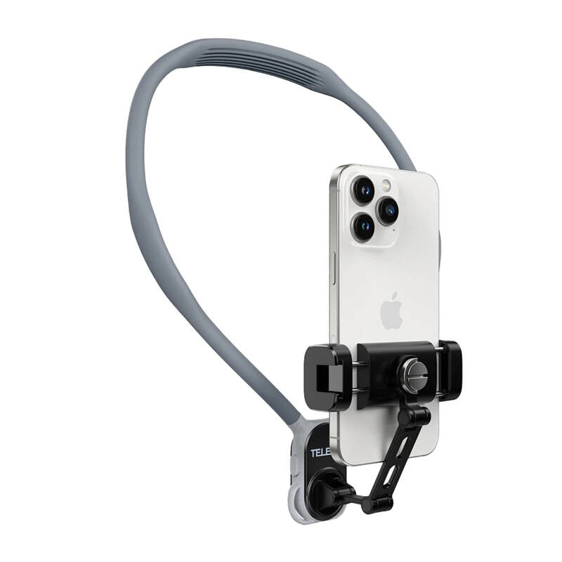 TELESIN neck mount with cell phone holder - Image 1