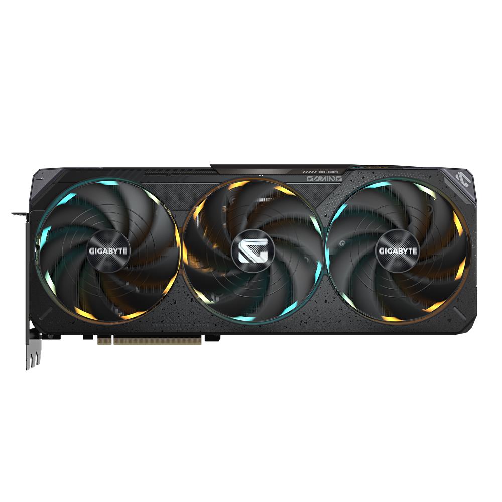 Graphics Card GIGABYTE NVIDIA GeForce RTX 5080 16 GB GDDR7 256 bit PCIE 5.0 16x GPU 2617 MHz Triple slot Fansink 1xHDMI 3xDisplayPort GV-N5080GAMINGOC-16GD