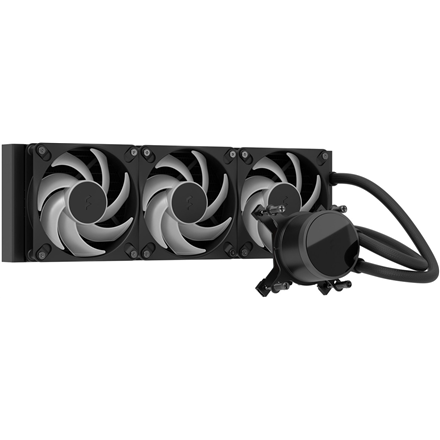 Fractal Design Water Cooling | Radius 360 RGB | Black | Intel, AMD