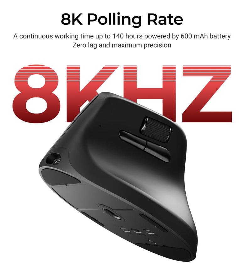 MOUSE USB OPTICAL WRL M5/BLACK M5-A23 KEYCHRON