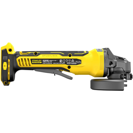 Stanley | 18V V20 125mm Brushless Angle Grinder | SFMCG700B-XJ | 18 V | Lithium-ion technology