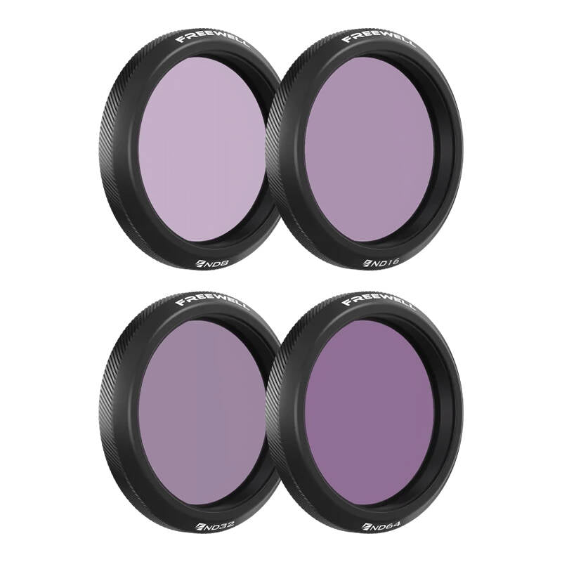 Freewell set of 4 ND filters for DJI Osmo Action 5 Pro - Image 1