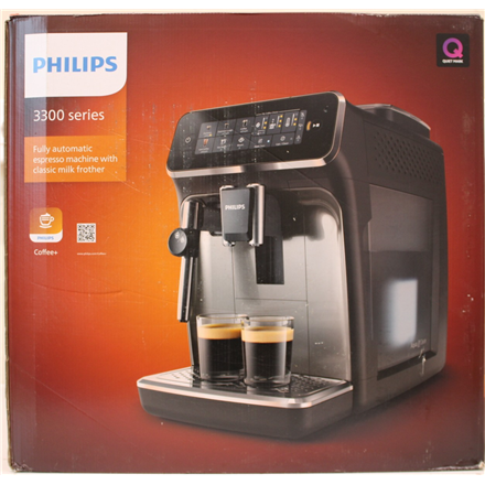 SALE OUT. | Philips Coffee Maker | EP3329/70 Series 3300 | Pump pressure 15 bar | Built-in milk frother | Fully Automati