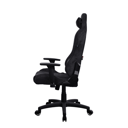 Arozzi Metal/Reinforced nylon | Gaming Chair | Torretta Soft Fabric | Pure Black
