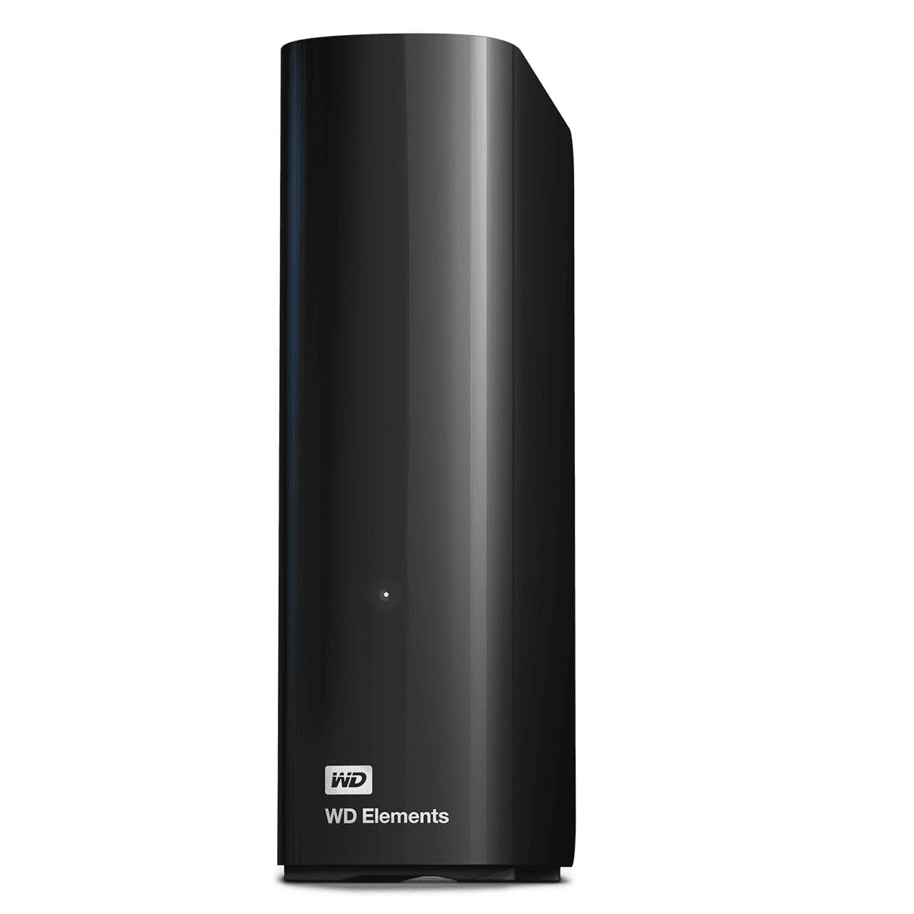 External HDD WESTERN DIGITAL Elements Desktop WDBWLG0220HBK-EESN 22TB USB 3.0 Drives 1 Black WDBWLG0220HBK-EESN