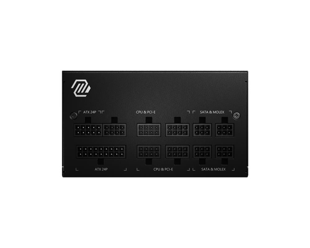 Power Supply MSI 650 Watts Efficiency 80 PLUS GOLD PFC Active MTBF 1500000 hours MAGA650GL
