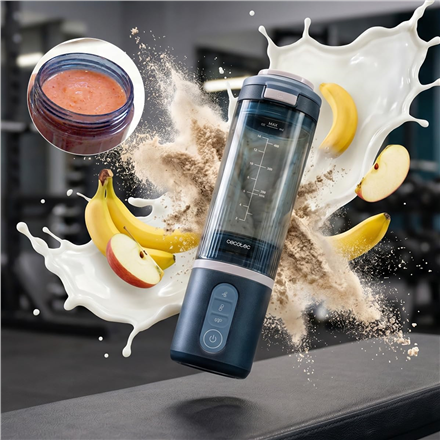 Cecotec Blender | Power Titanium Shake2Go | Portable | 180 W | Jar material BPA-free | Jar capacity 0.6 L | Lagoon