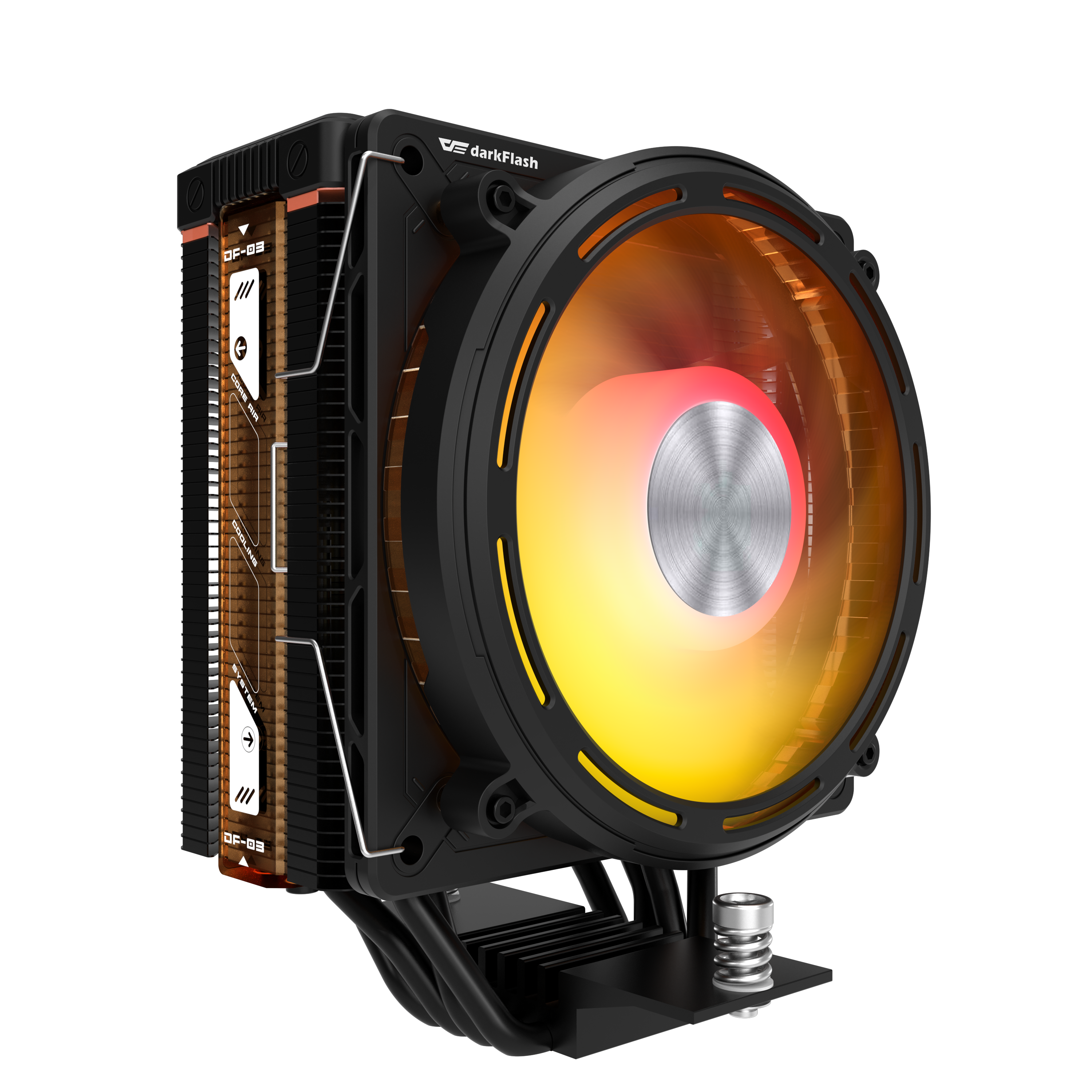 Active cooling for the processor Darkflash E400 (black) - Image 1