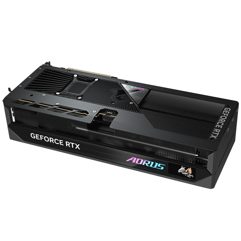 Graphics Card GIGABYTE NVIDIA GeForce RTX 5080 16 GB GDDR7 256 bit PCIE 5.0 16x GPU 2617 MHz Dual Slot Fansink 1xHDMI 3xDisplayPort GV-N5080AORUSM-16GD1.0