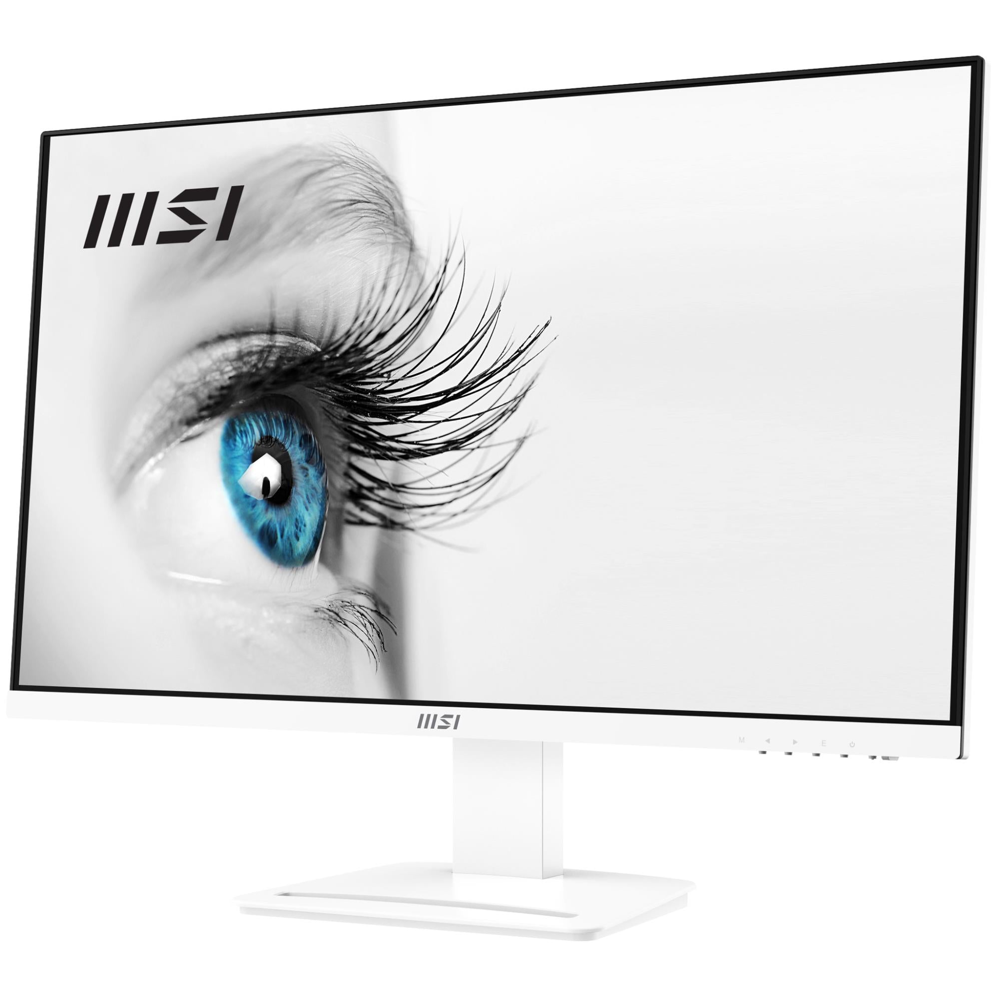 LCD Monitor MSI PRO MP273AW 27" Business Panel IPS 1920x1080 16:9 100Hz Matte 4 ms Speakers Tilt Colour White PROMP273AW
