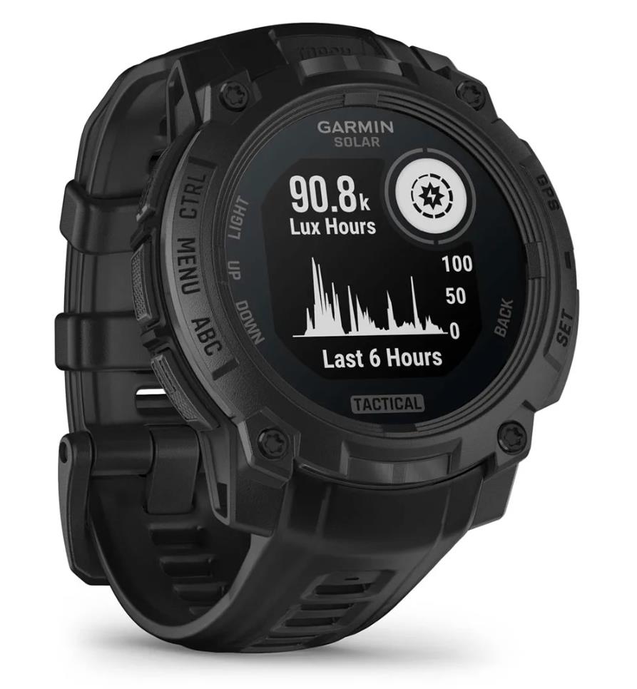 SMARTWATCH INSTINCT 3 SOLAR/BLACK 010-02934-50 GARMIN