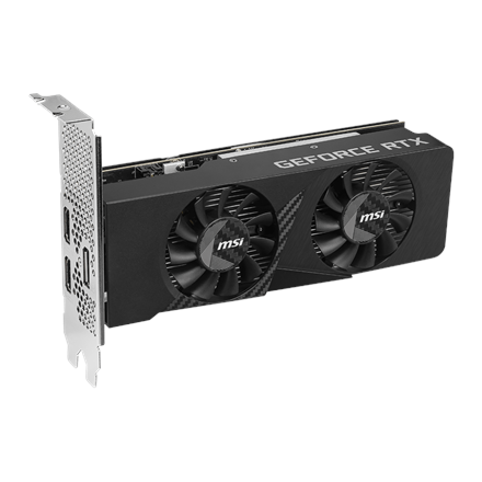 MSI GeForce RTX 3050 LP E 6G OC | NVIDIA | 6 GB | GeForce RTX 3050 | GDDR6 | HDMI ports quantity 2 | PCI Express Gen 4 x
