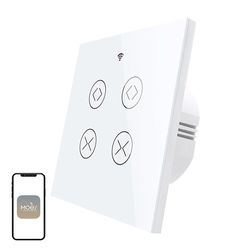 MOES WRS-EUC2-WH-MS Smart Roller Shutter Switch - Image 1